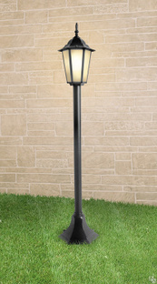 Садовый светильник GL 1014F черный 