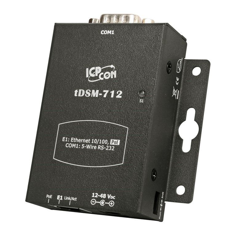 1-портовый сервер RS-232 в Ethernet tDSM-712 CR