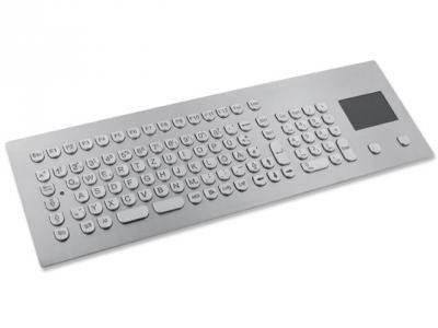 Встраиваемая клавиатура с тачпадом TKV-105-TOUCH-MODUL-PS/2-US/CYR