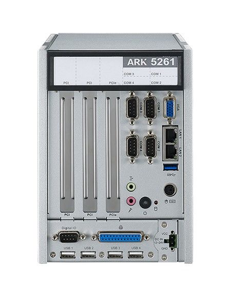 Встраиваемый многослотовый компьютер ARK-5261S-J0A1E 2