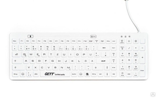 Клавиатура TKG-110-GCQ-MED-AM-IP68-BACKL-WHITE-USB-US/CYR (KG26204) #1