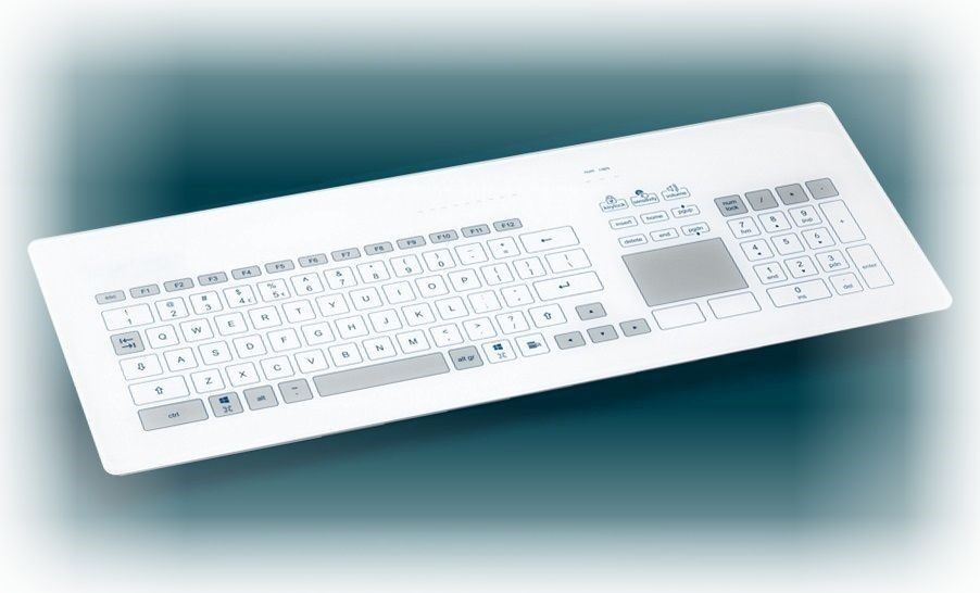 Клавиатура TKR-103-TOUCH-ADH-USB-US/EU (KR23221)