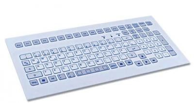 Компактная встраиваемая промышленная клавиатура TKS-104c-MODUL-USB-US/CYR