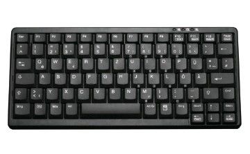 Компактная настольная клавиатура TKL-083-KGEH-BLACK-OEM-USB-US/CYR, KL17281