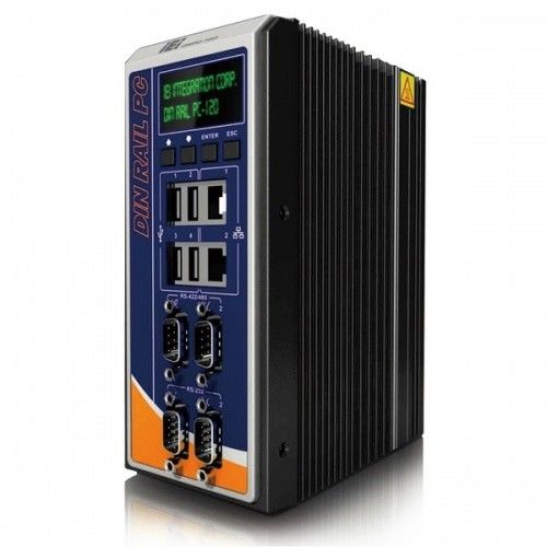 Компактный безвентиляторный промышленный компьютер DRPC-120-BTi-E5-OLED/2G