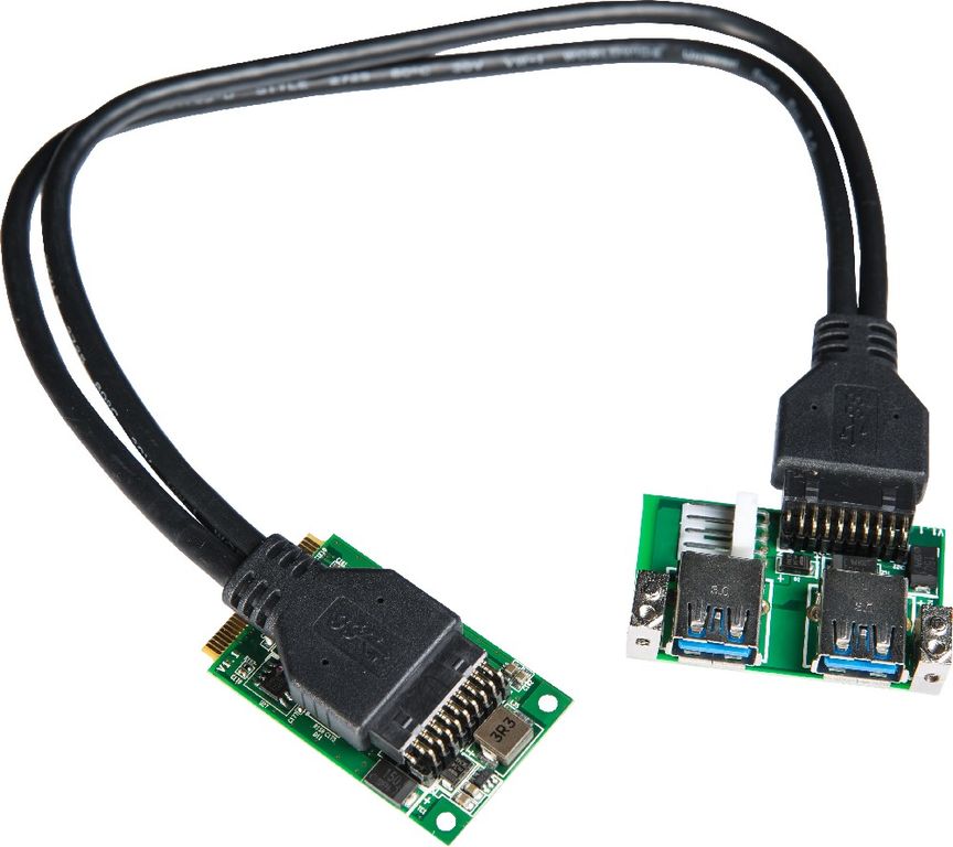 Модуль Mini-PCIe MEC-USB-M002-15/UB0914