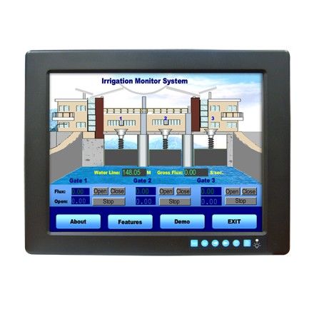 Монитор промышленный LCD DISPLAY, 12.1 SVGA WT Ind. Monitor w/ Resistive TS