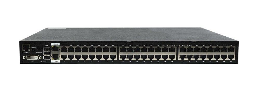 Сервер консолей, 48 портов, дублированный блок питания 220 вольт DSX2-48
