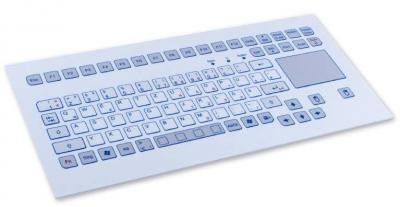 Промышленная клавиатура с тачпадом TKS-088c-TOUCH-MODUL-USB-US/CYR