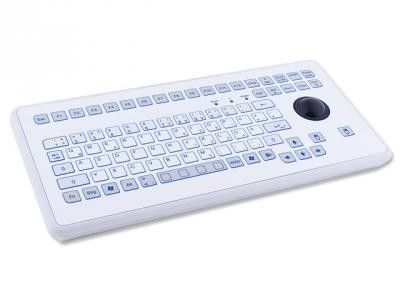 Настольная промышленная клавиатура TKS-088c-TB38-KGEH-USB-US/CYR