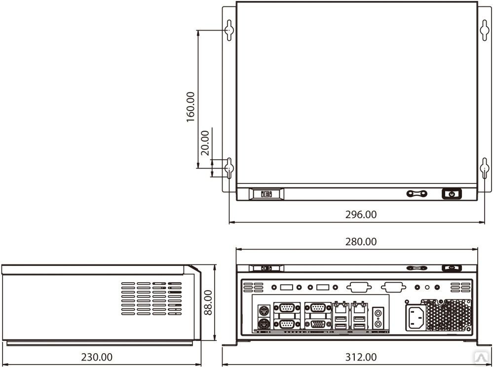 Mini itx чертеж