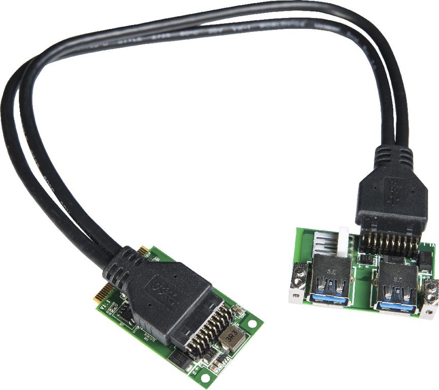 Модуль Mini-PCIe MEC-USB-M002/UB0414