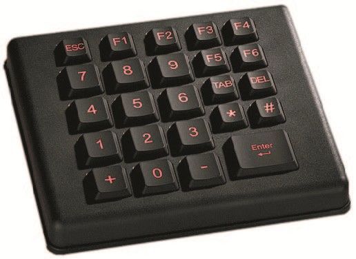 Специализированная настольная клавиатура TKL-024-IP65-BACKL-KGEH-USB