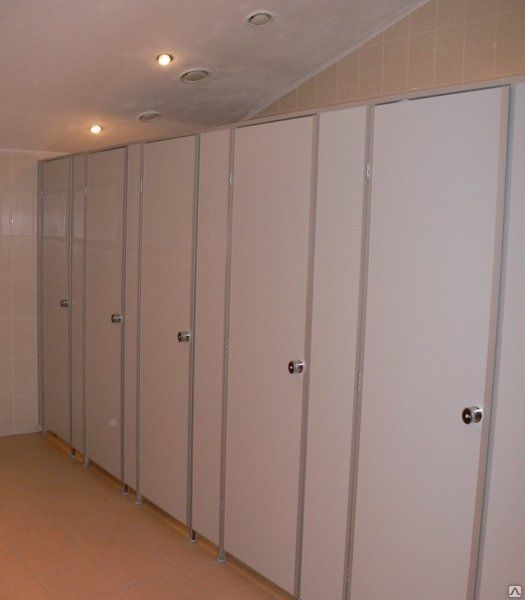 Туалетные кабинки из ламинированного дсп