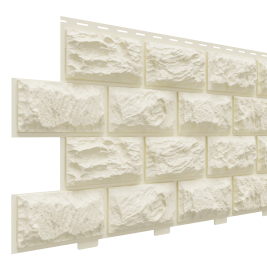 Фасадная панель Доломит, Альпийский, Слоновая кость