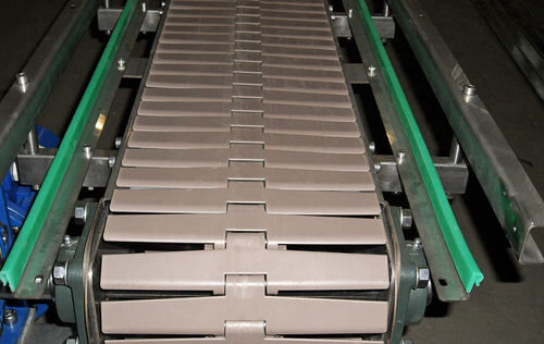 Пластинчатый конвейер для металлических деталей толщина от 1.5 мм до 15 мм