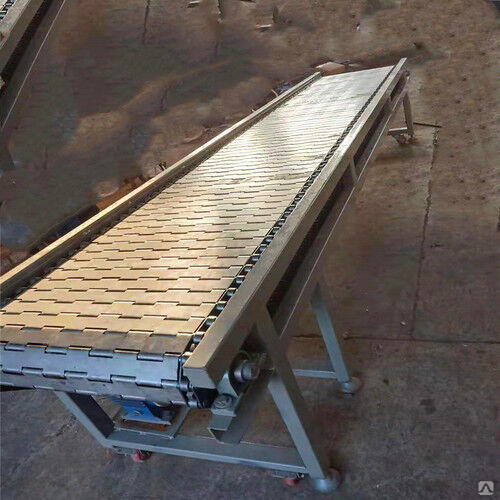 Передвижной пластинчатый конвейер купить в Москве по договорной цене от ...