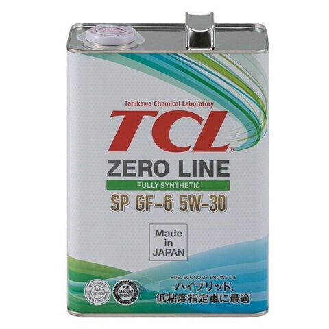 Моторное масло TCL Zero Line Fully Synth Fuel Economy SP GF-6 5w30, 4л
