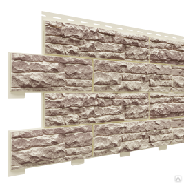 Фасадная панель Доломит,Скалистый риф 
