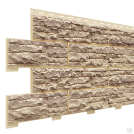 Фасадная панель Доломит,Скалистый риф люкс 