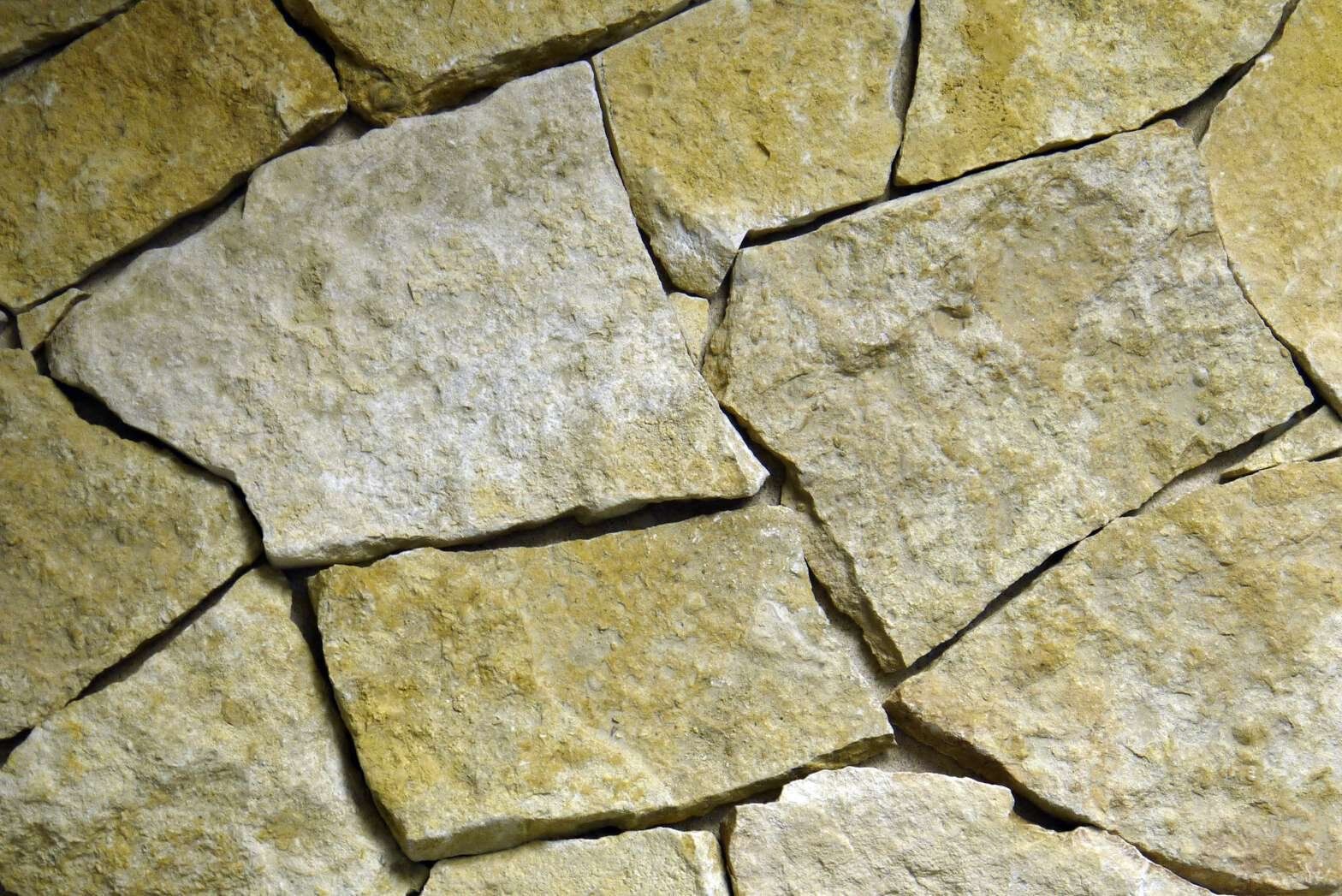 Природный камень, песчаник серо-зеленый 1,5-2 см