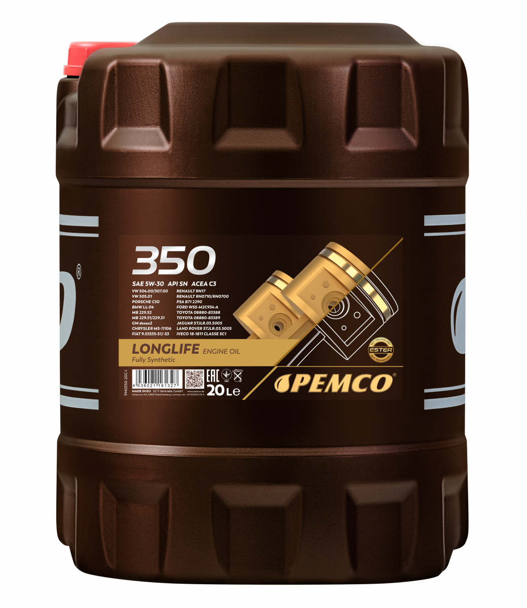 Моторное масло Pemco 350, 20 л