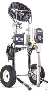 Окрасочный агрегат безвоздушного распыления Tritech T5 Hi-Cart #1