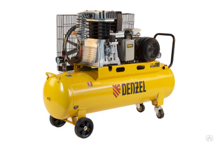 Воздушный компрессор Denzel BCI4000-T/100 ременной привод, 4,0 кВт, 100 литров, 690 л/мин 58123 #1