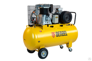 Воздушный компрессор Denzel BCI5500-T/200 ременной привод, 5,5 кВт, 200 литров, 850 л/мин 58128 #1