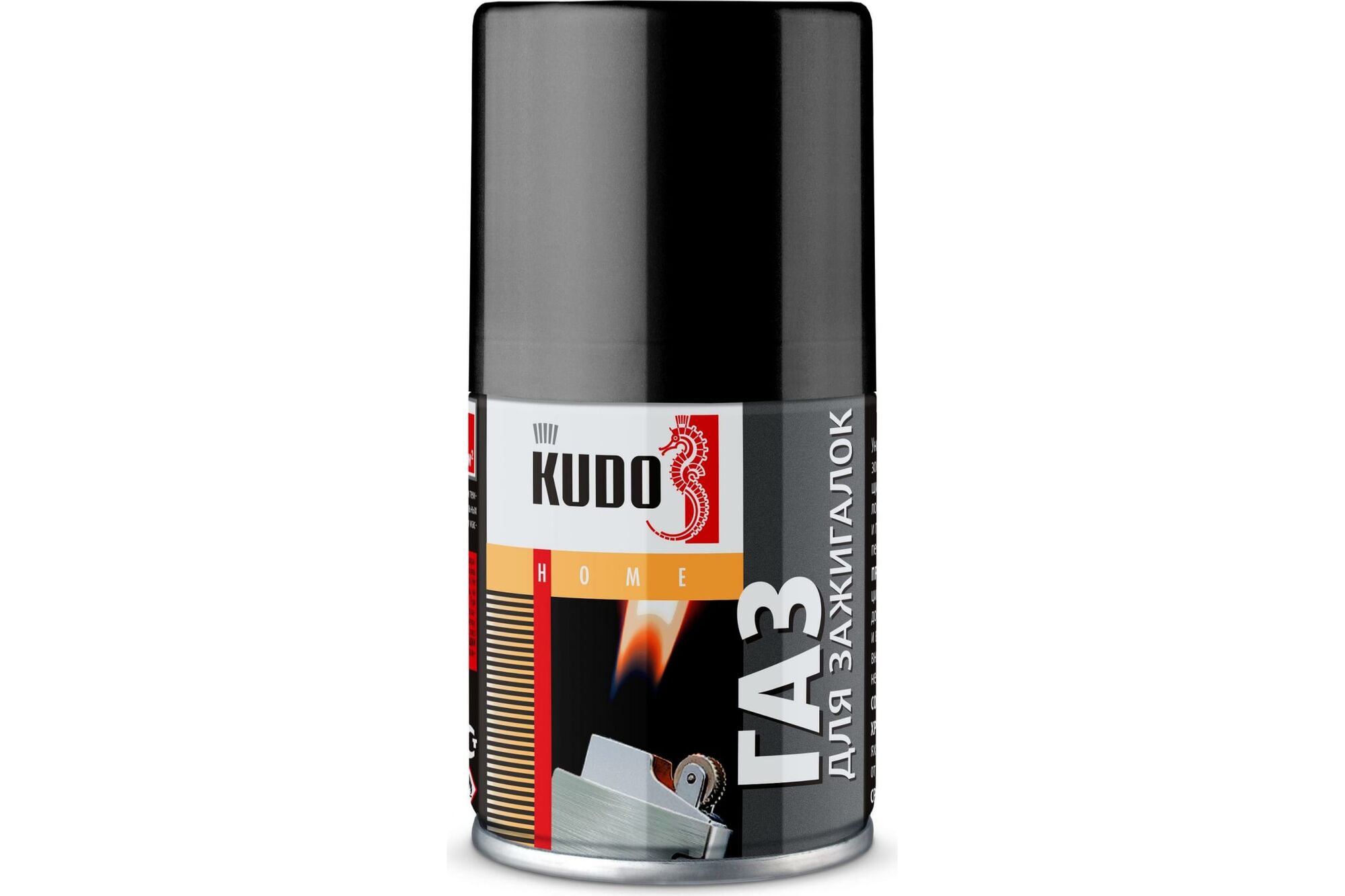 Газ для заправки зажигалок KUDO универсальный, с адаптером 11600738