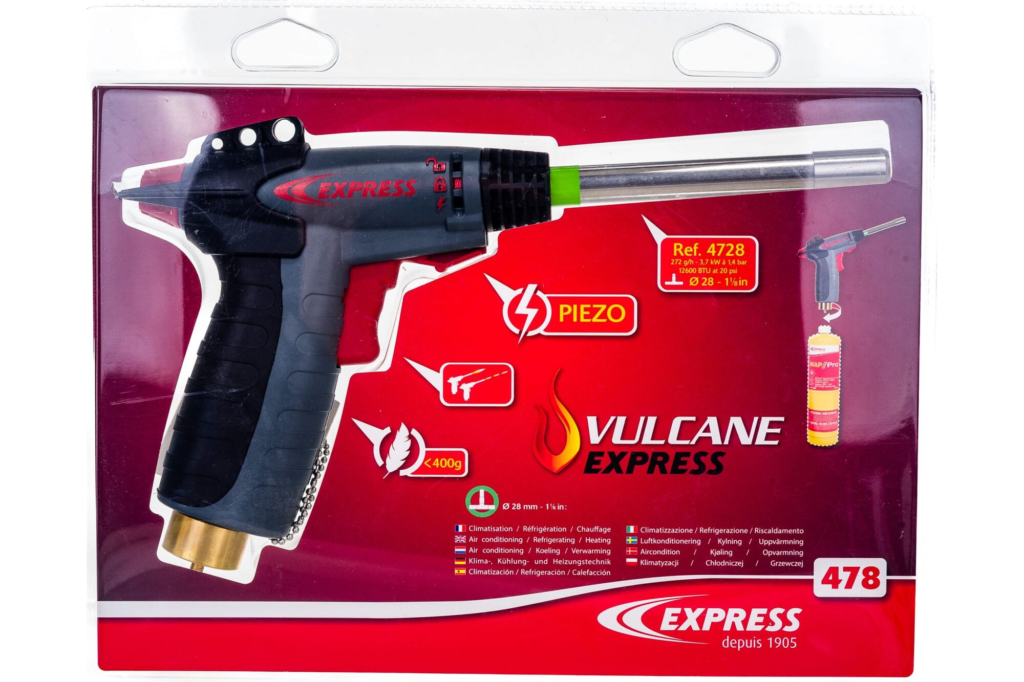 Газовая горелка Express Vulcane 478