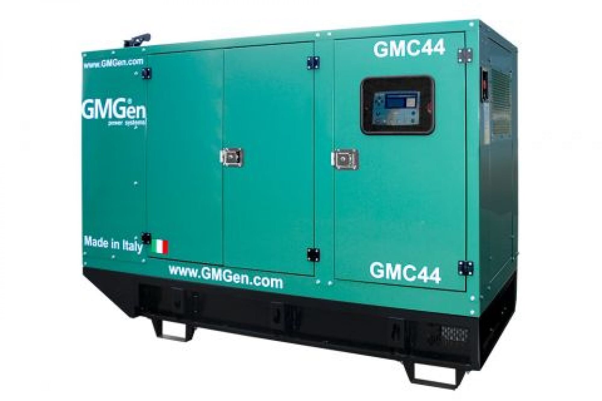 Дизель генератор GMGen Power Systems GMC44 32 кВт, 380/220 В в шумозащитном кожухе 502609