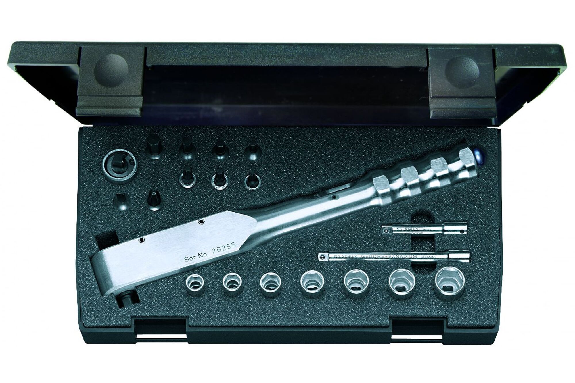 Динамометрический ключ GEDORE DREMOMETER AM 1/4' 6-30 Нм, набор, с поверкой 7674170П