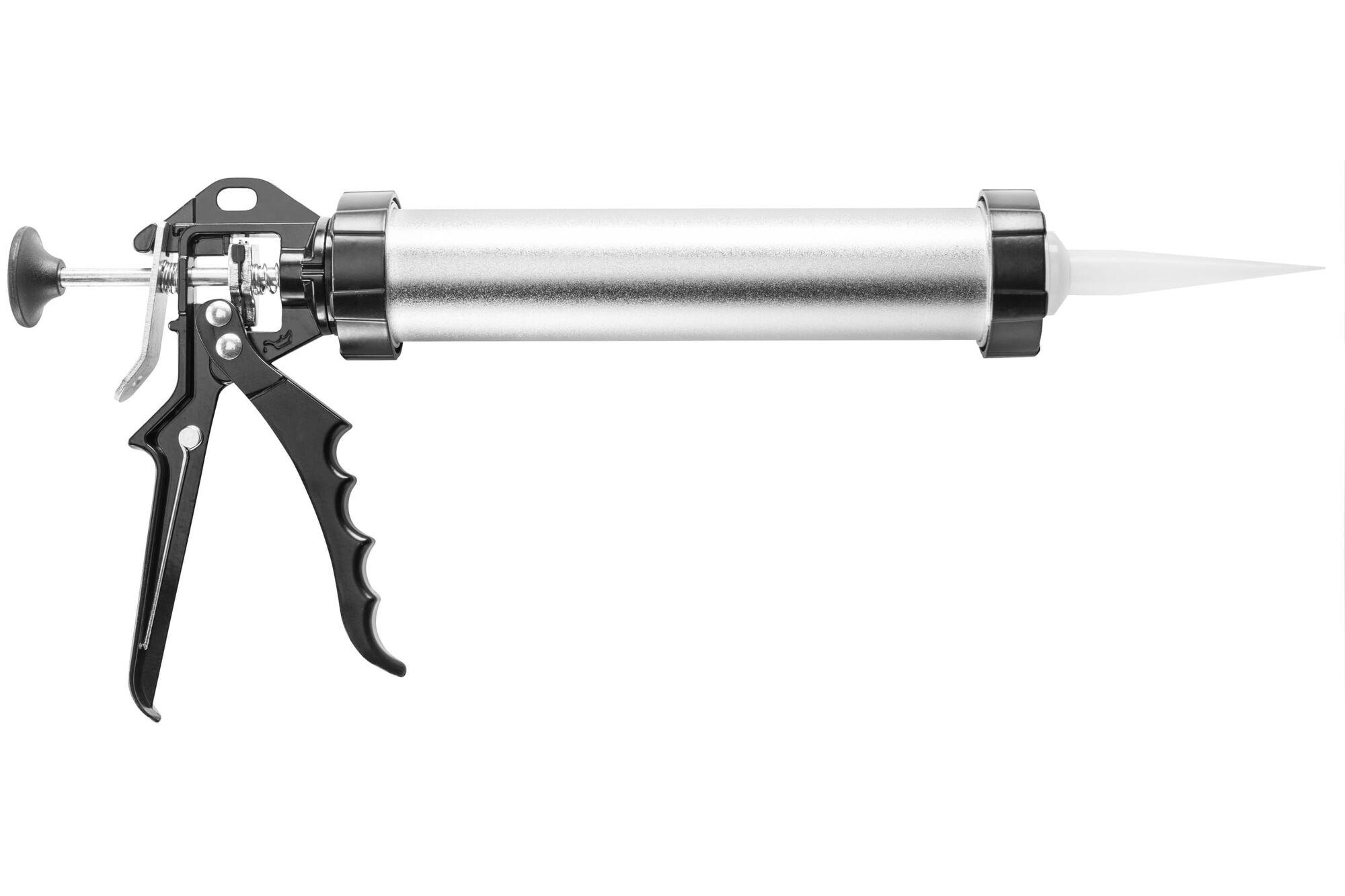 Закрытый пистолет для герметика HARDY 700 мл, алюминиевый корпус 2050-180700
