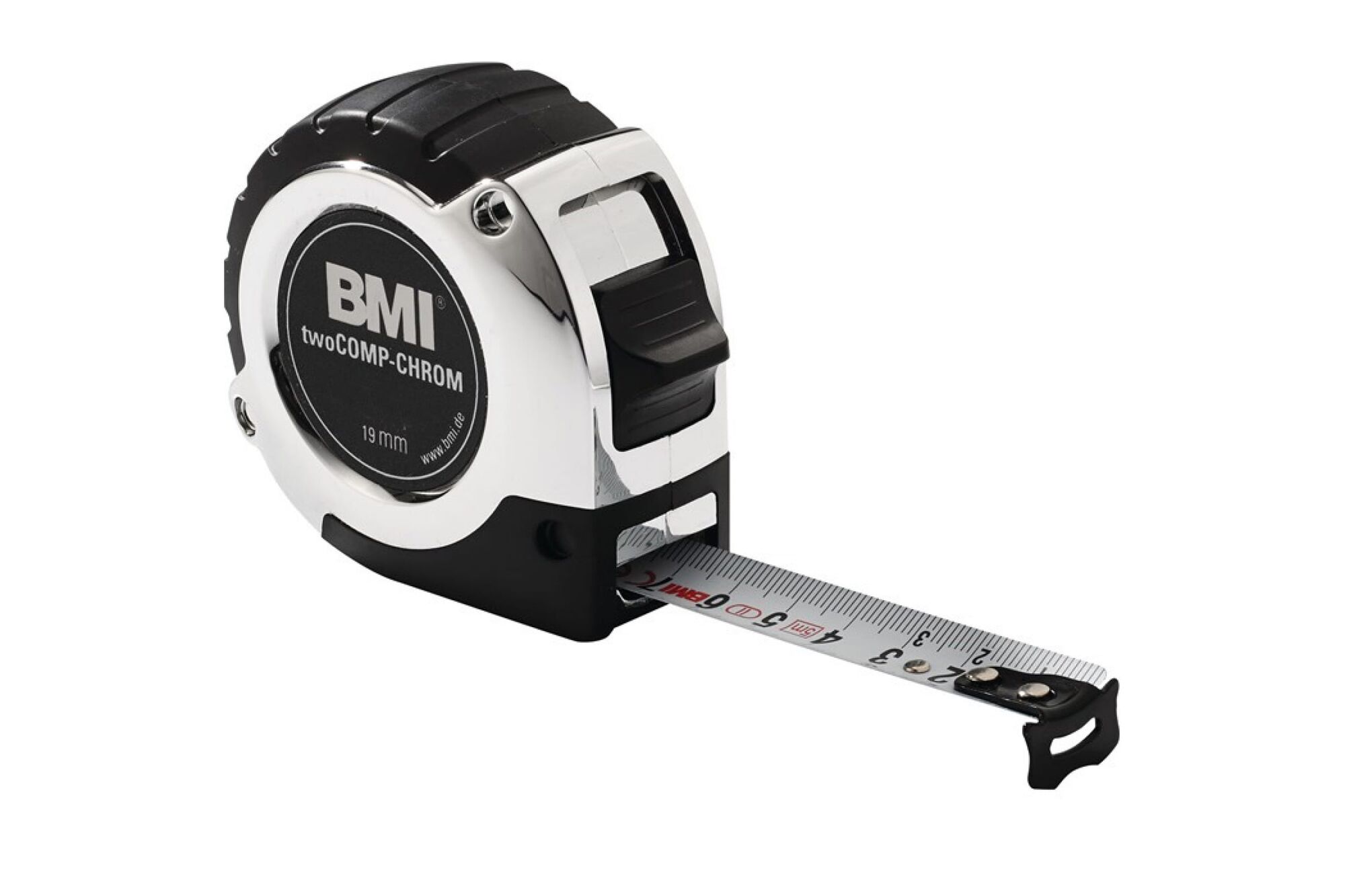 Измерительная рулетка BMI twoCOMP-CHROM 8m 475841221