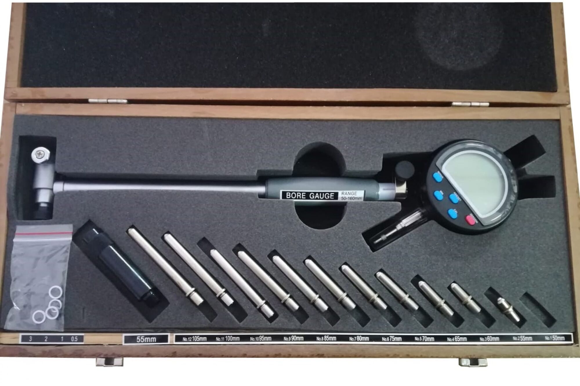 Индикаторный нутромер Туламаш повышенной точности, электронный, 250-450, 0.002 108836