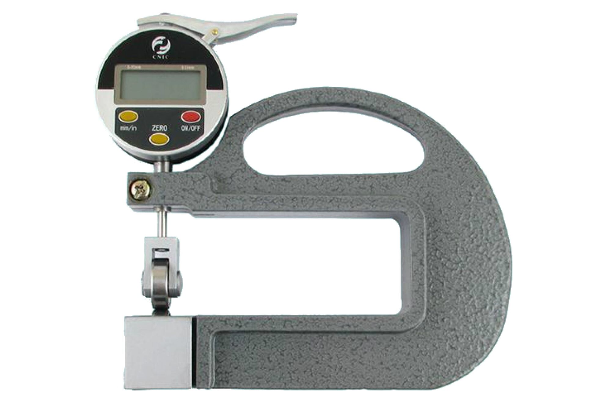 Индикаторный электронный роликовый толщиномер GRIFF 0-10 мм, 0.01 мм, L 100 мм D141001