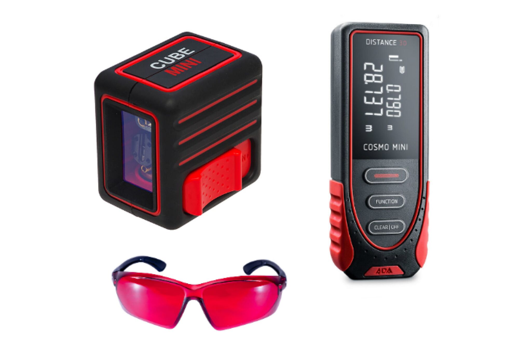 Комплект ADA Cube MINI Basic Edition + Cosmo MINI + VISOR RED Laser Glasses А00558
