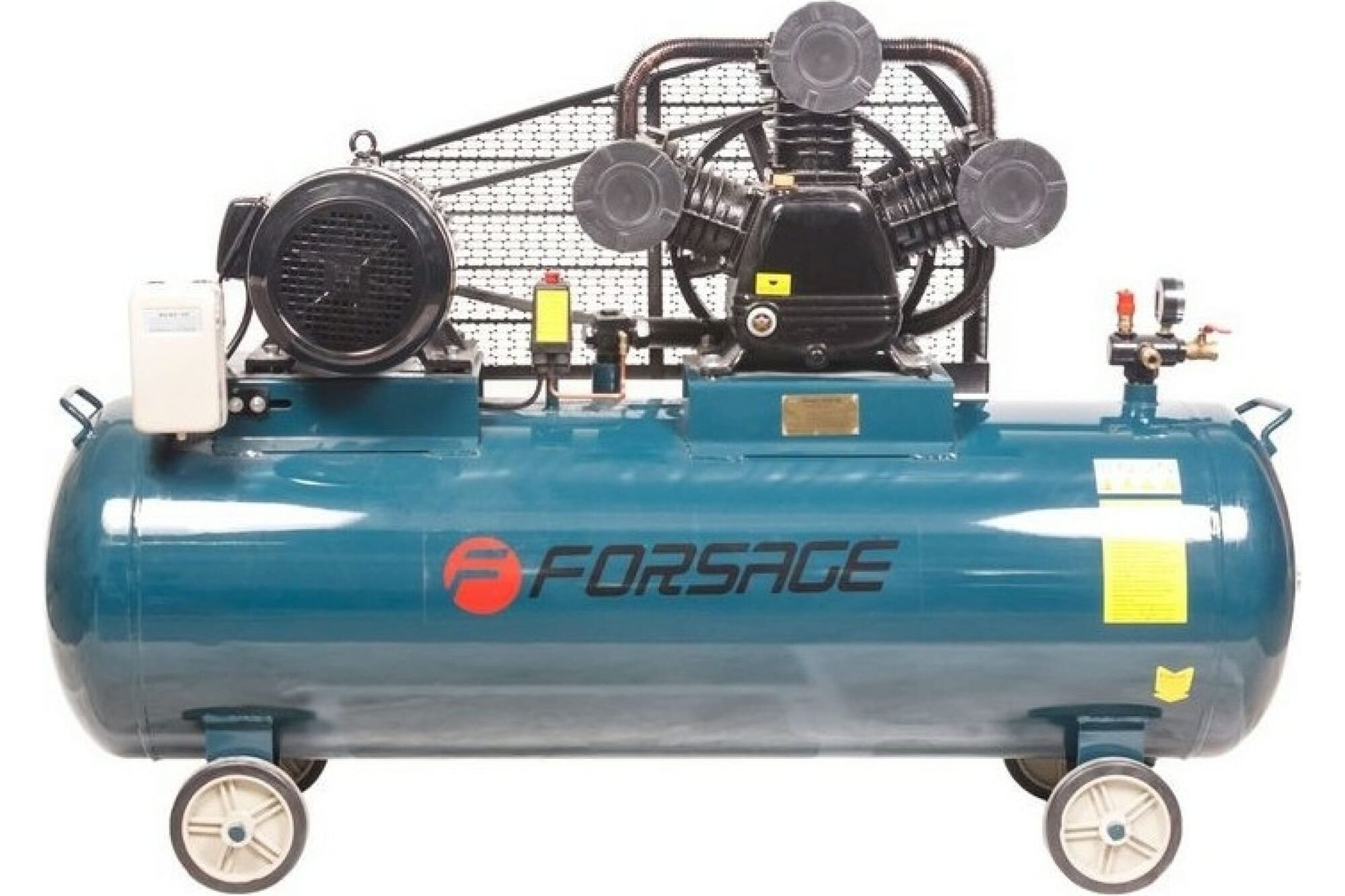 Компрессор Forsage 300 л, 3-х поршневой, с ременным приводом F-TB390-300