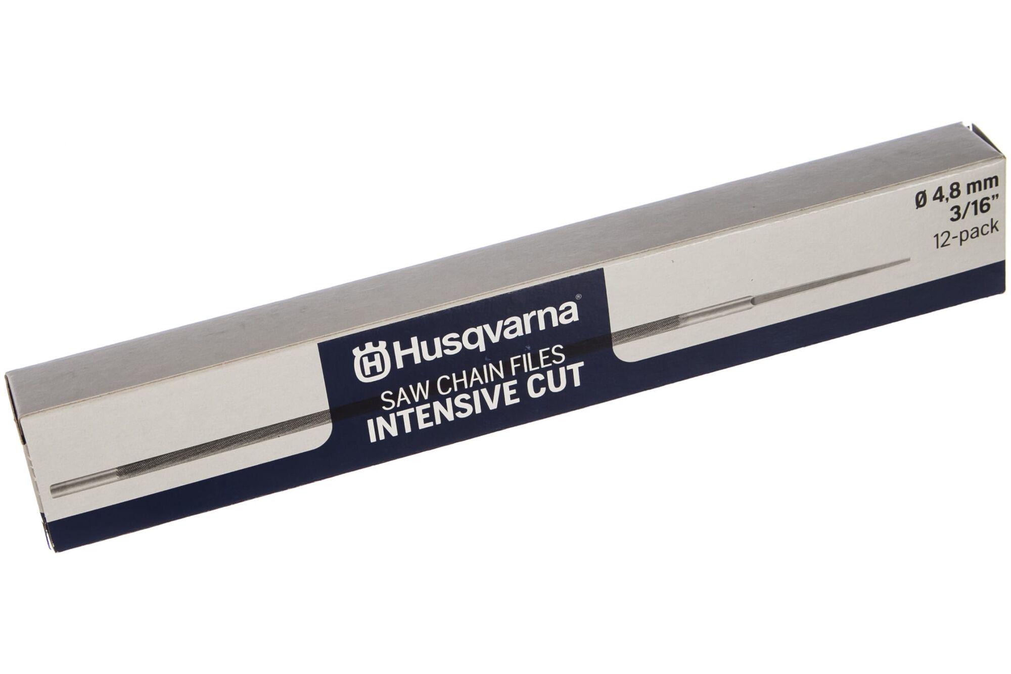 Круглый напильник повышенной стойкости Husqvarna IntensiveCut 4.8 мм, 12 шт. 5973558-02 2
