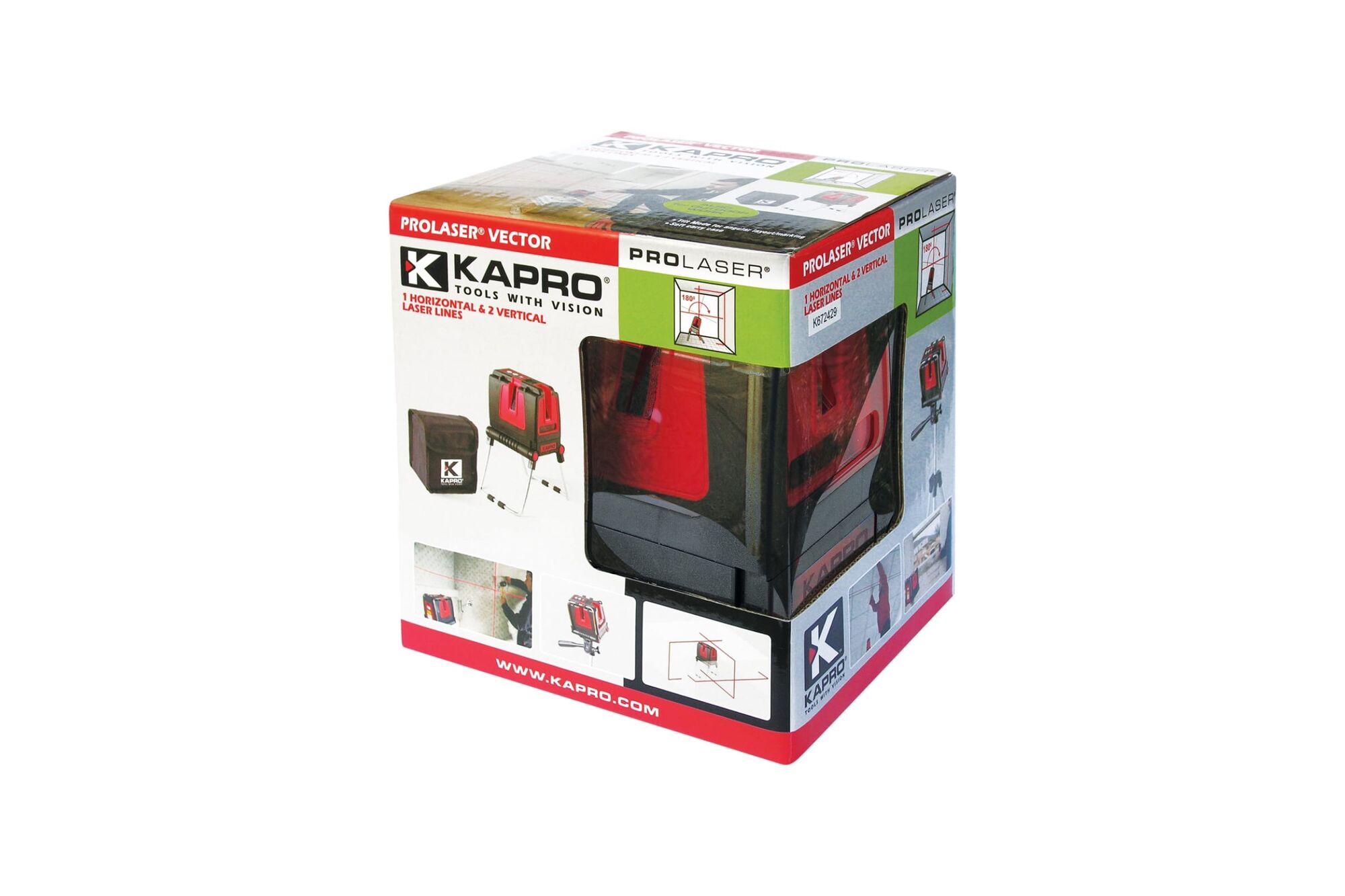 Лазерный уровень KAPRO 873-набор 3