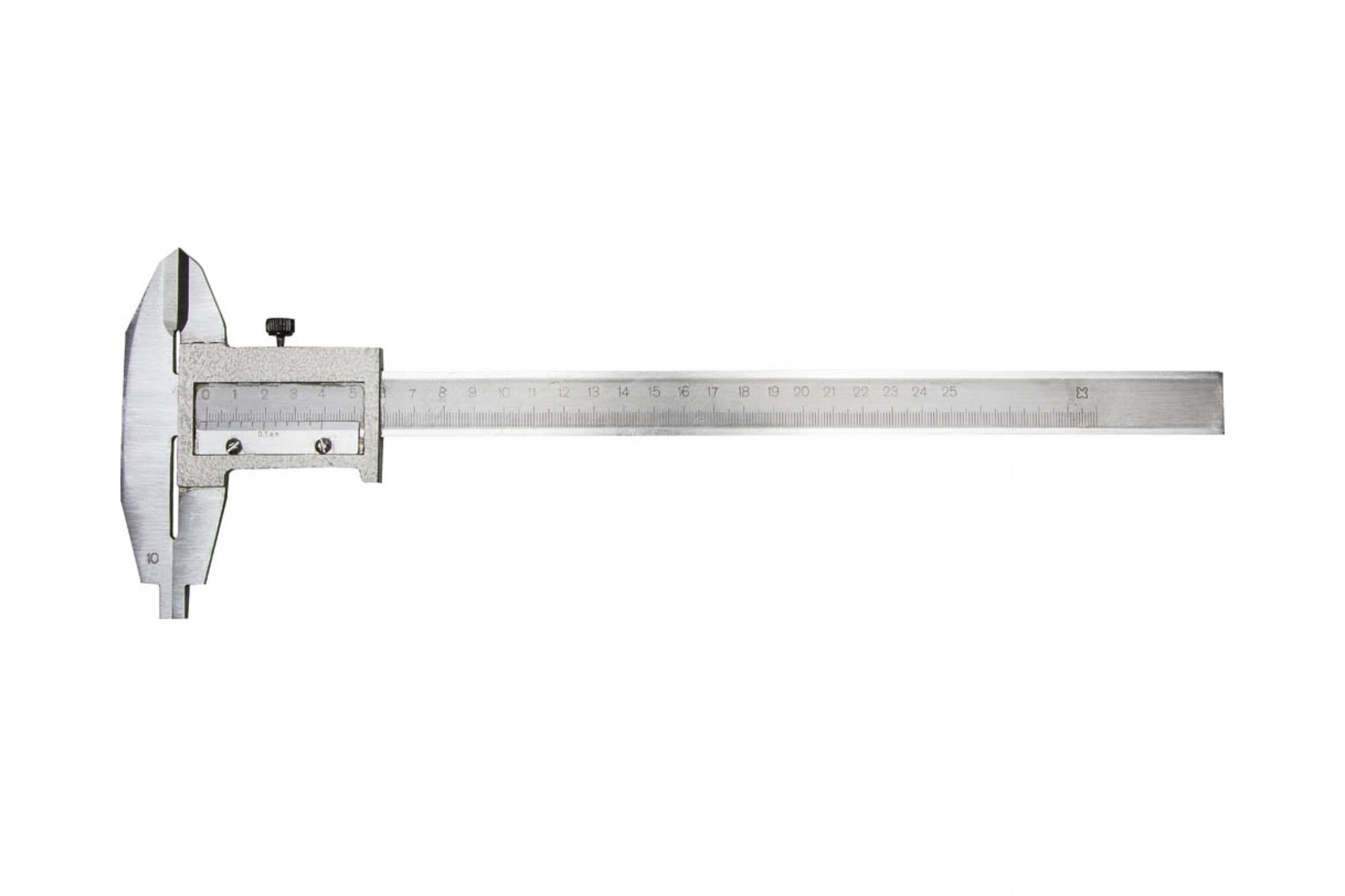 Металлический штангенциркуль Россия, тип 1, 250 мм 3445-250