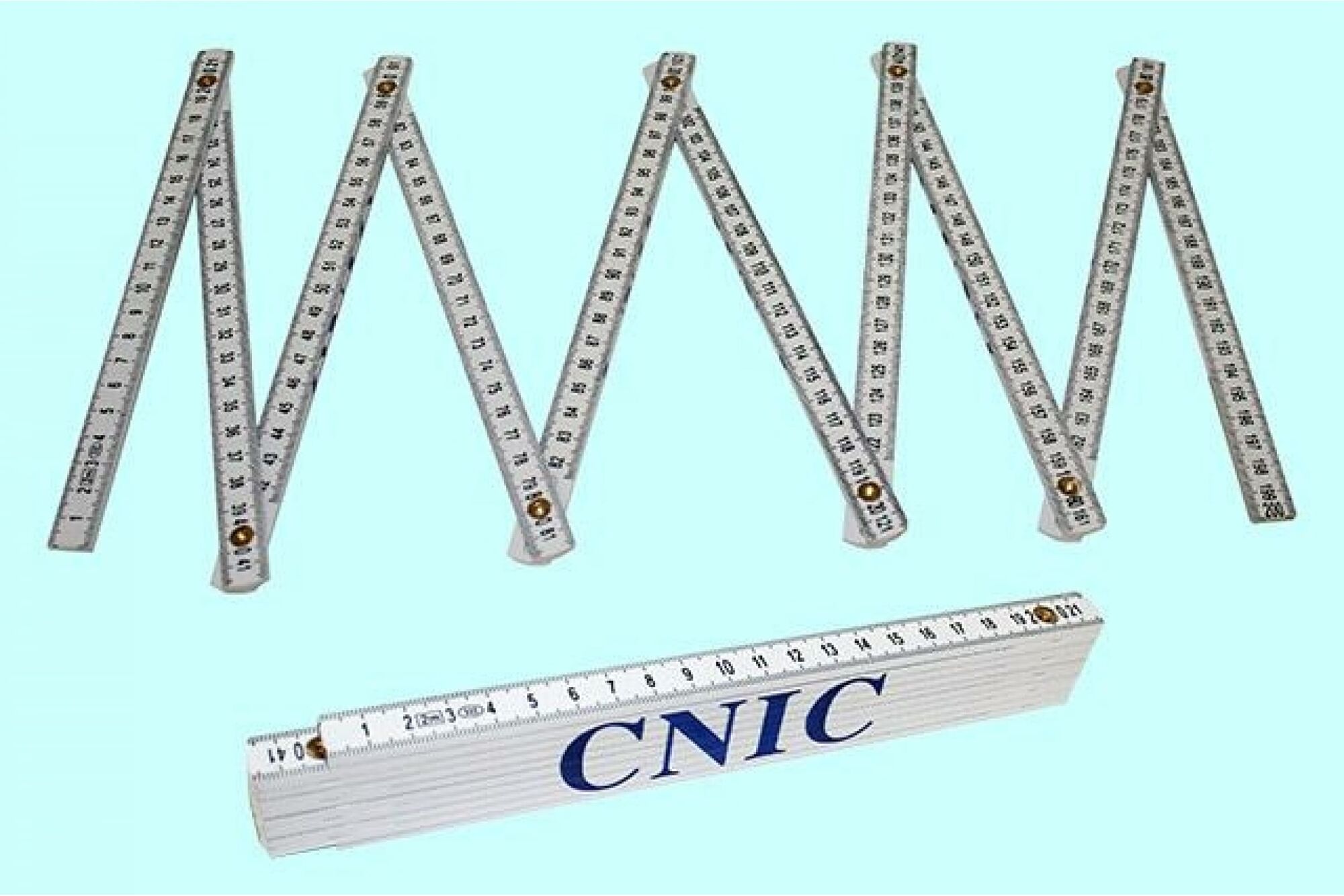 Метр CNIC складной пластиковый 2000 мм WF-06 64279