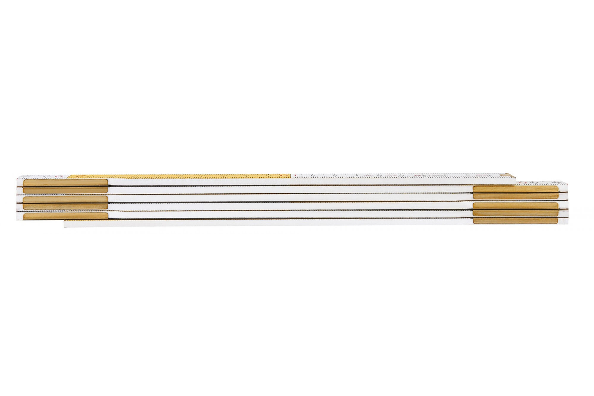 Метр, складной деревянный 1 м, бело-желтый NEO Tools 74-010