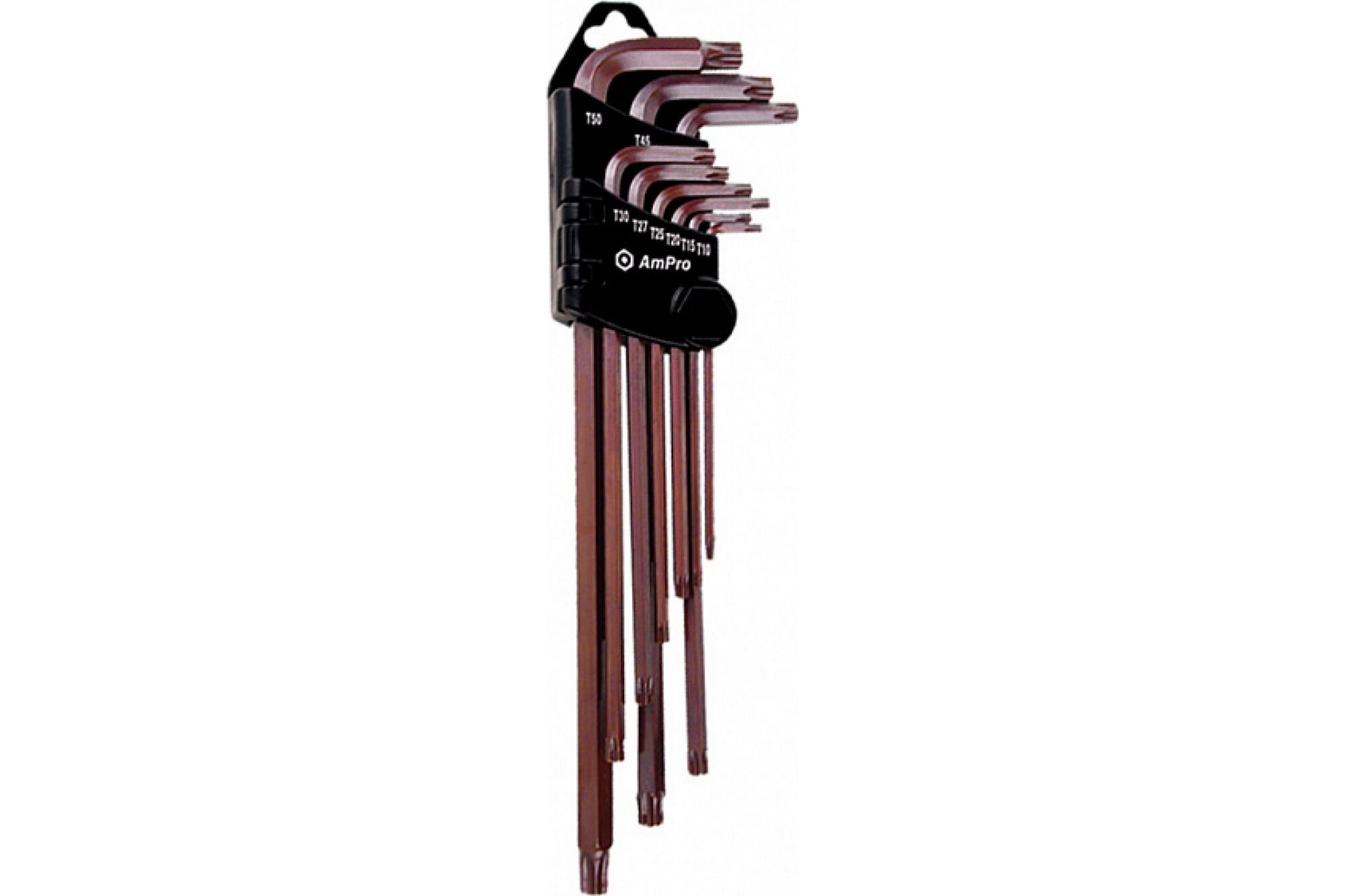Набор Г-образных ключей AmPro TORX 9 предметов T73086