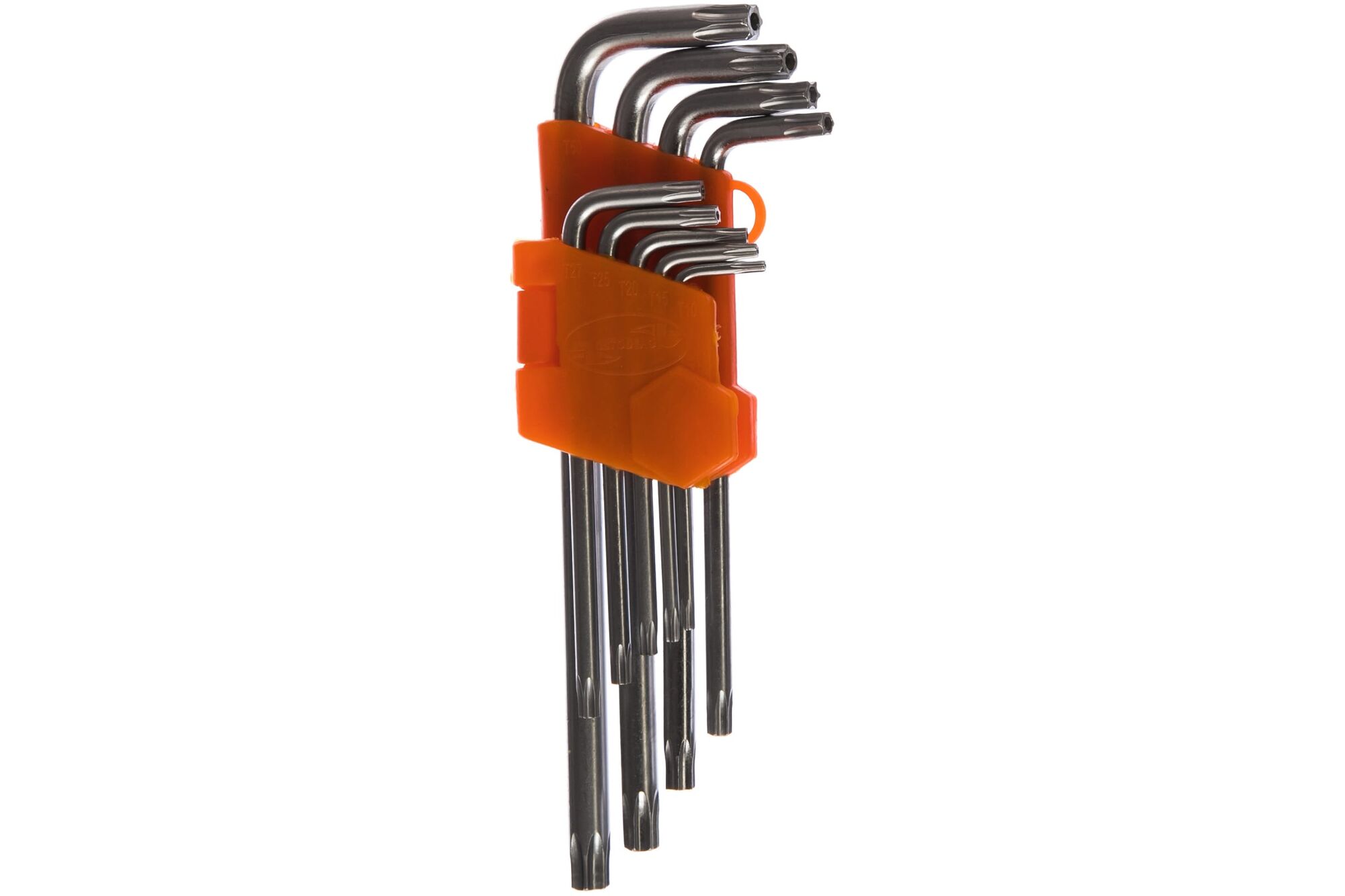 Набор Г-образных ключей TORX 9 шт T10-T50 с отверстием АвтоDело 39151 11739