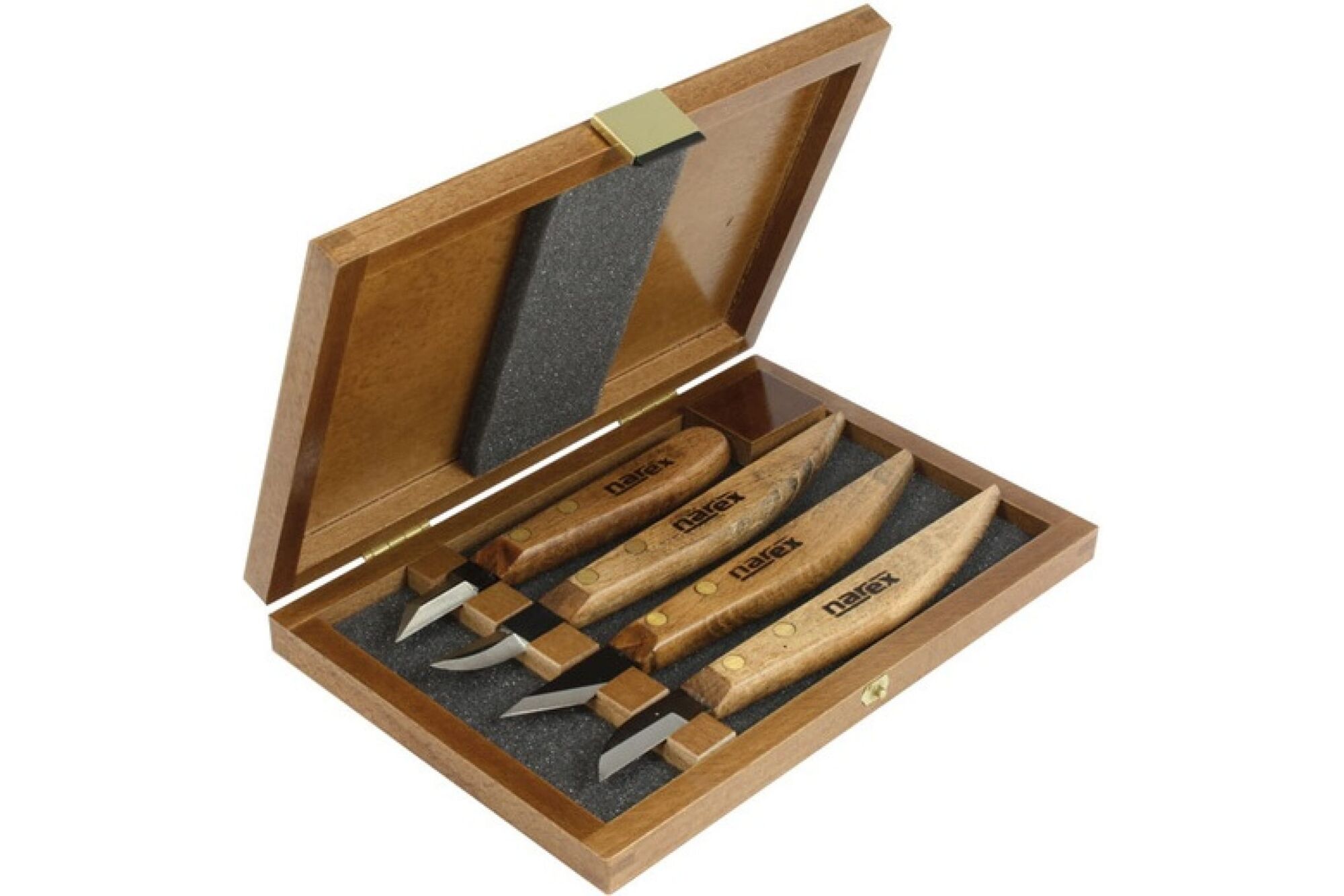 Набор из 4 ножей в деревянной коробке NAREX Profi 869100 Narex