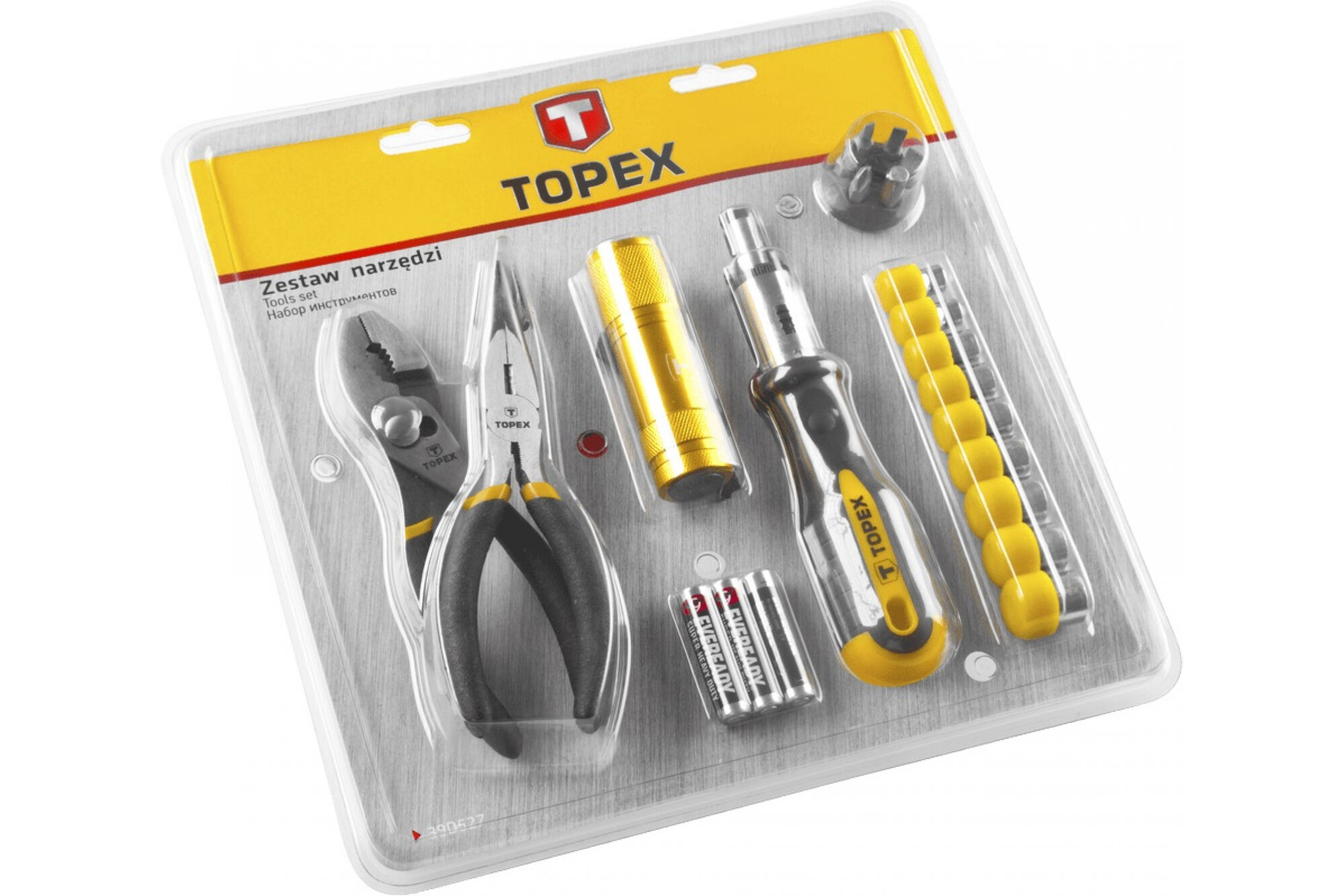 Набор инструмента 22 предмета TOPEX 39D527