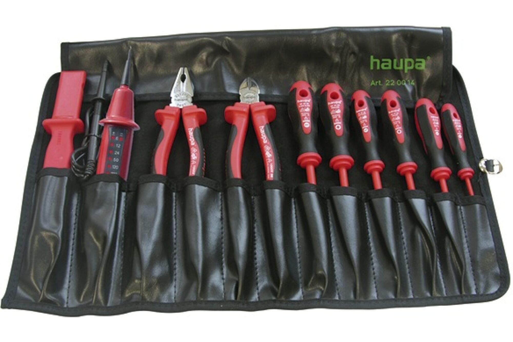 Набор инструментов VDE в мягкой сумке HAUPA 220014