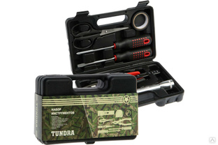 Набор инструментов в кейсе TUNDRA подарочная упаковка, универсальный, 8 предметов 5367813 #1